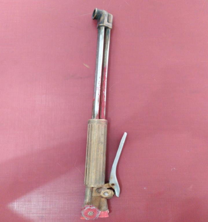 Maçarico manual — antes
